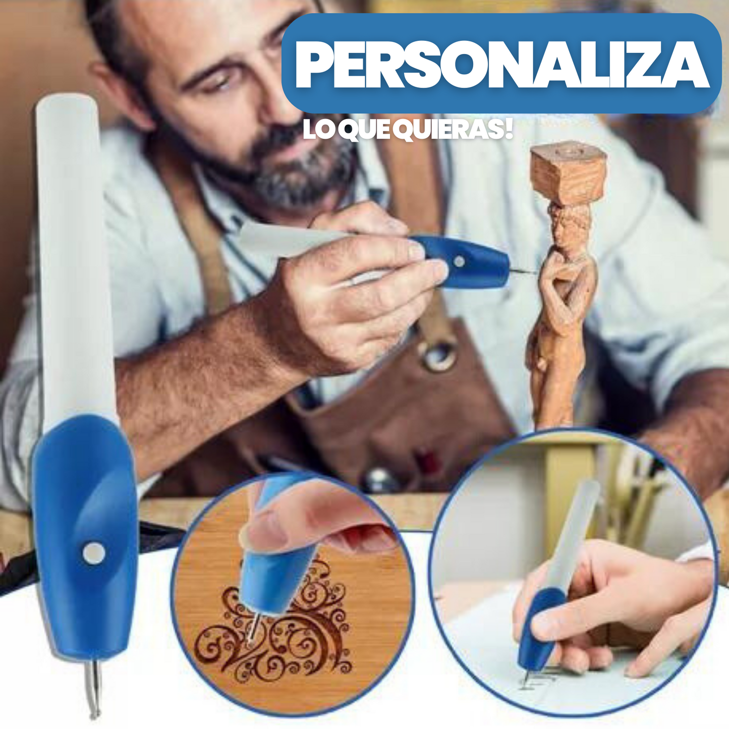 Mini pluma de grabado eléctrico + Envío gratis