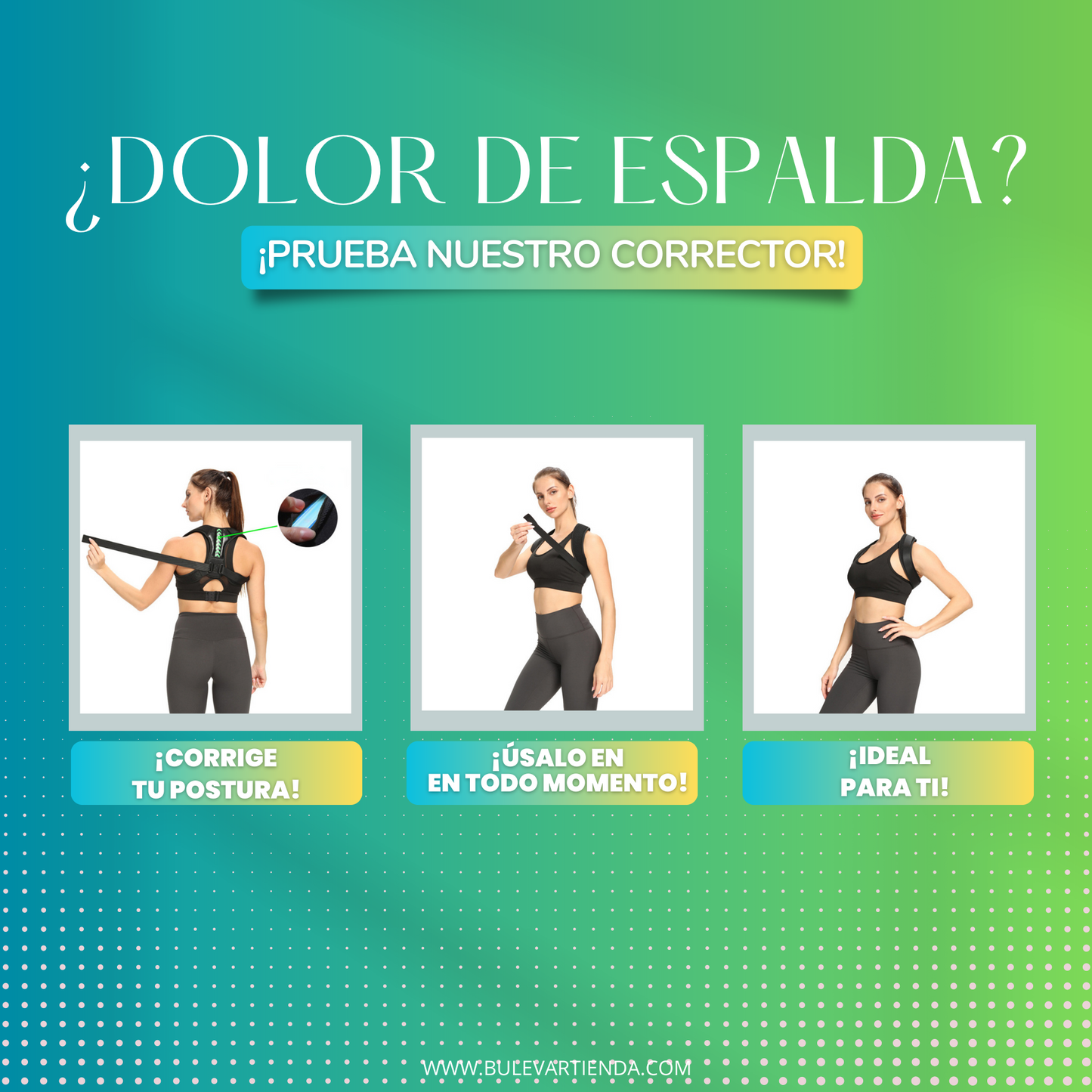 Corrector de Posturas + Envío gratis