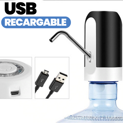 DISPENSADOR DE AGUA ELÉCTRICO RECARGABLE + ENVÍO GRATIS