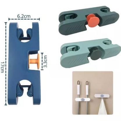 Soporte De Pared Para Escobas y Traperos