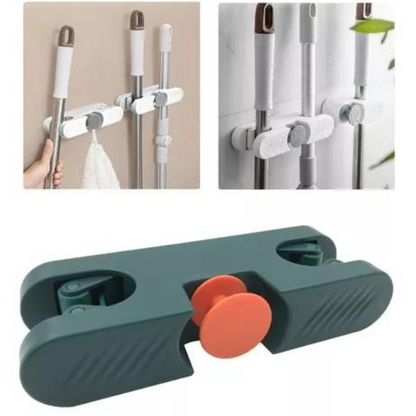 Soporte De Pared Para Escobas y Traperos