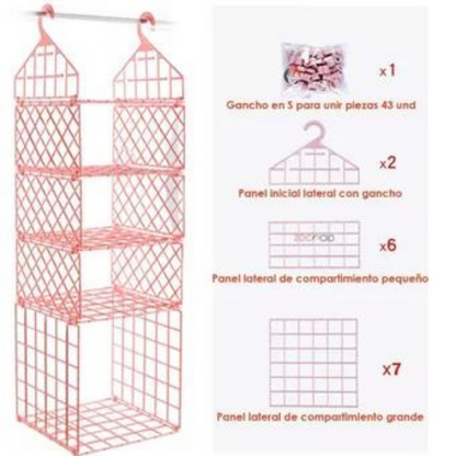 ESTANTERIA DE ALMACENAMIENTO COLGANTE PLEGABLE + ENVÍO GRATIS