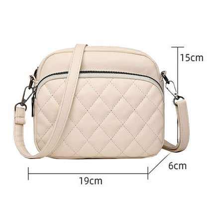 Bolsa Transversal Feminina Modelo Elegant Beauty Branco