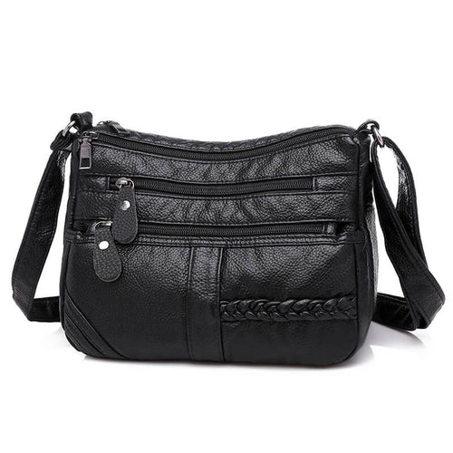 Bolsa Transversal Feminina Modelo Miss Elegant Preto