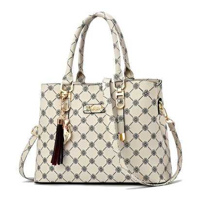 Bolsa Transversal Feminina Modelo Miss Serena Branco