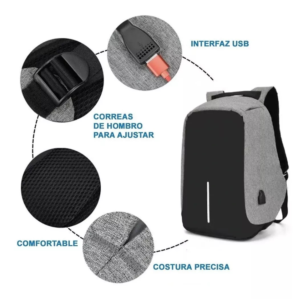 🚨Mochila impermeable antirrobo🚨