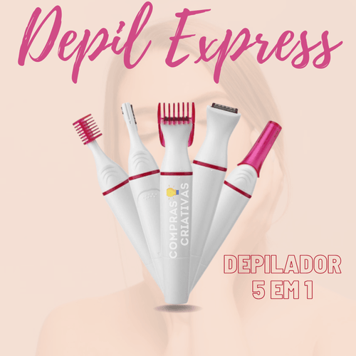 Depil Express 5 em 1 - Super Promoção