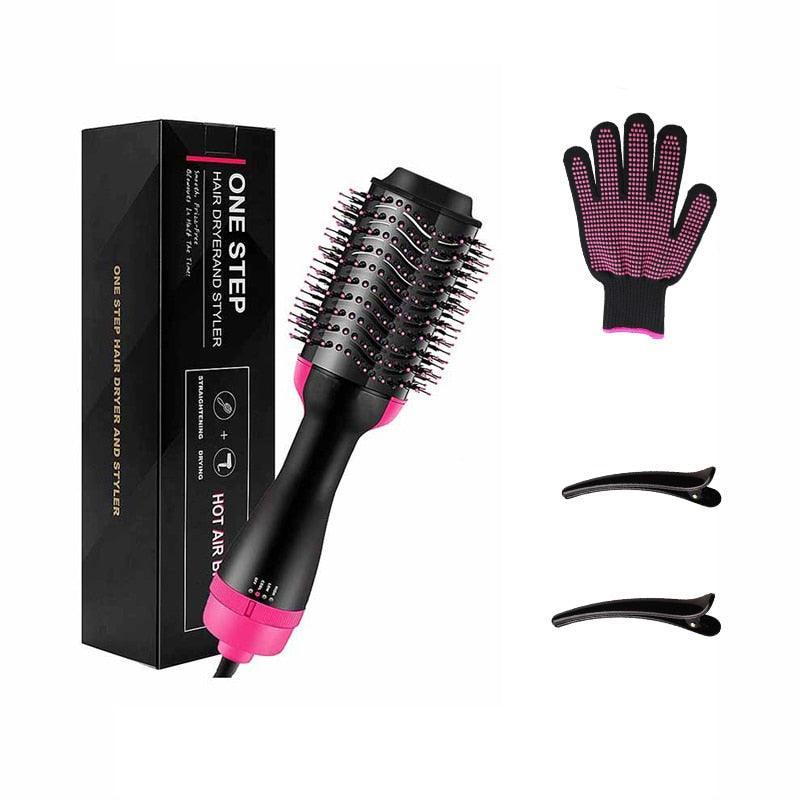 Escova e Secadora de Cabelo Multifuncional Feminina
