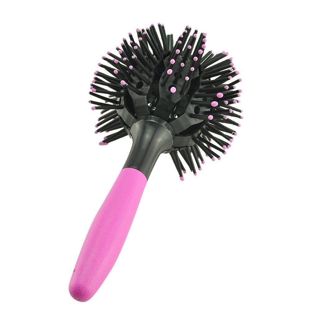 Escova Modeladora de Cachos 360º Feminina Hairbrush