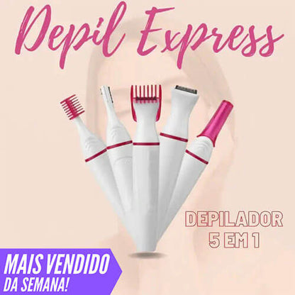 Depilador Multifuncional 5 em 1 DepilClean
