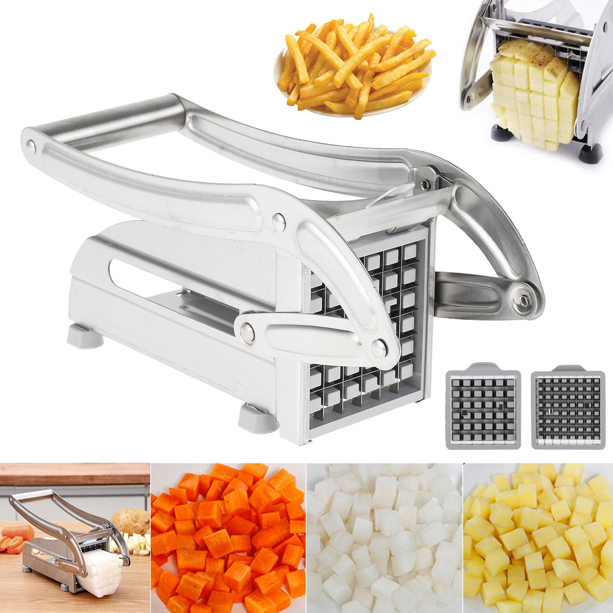 🥕Cortador De Papas y Verduras🍟