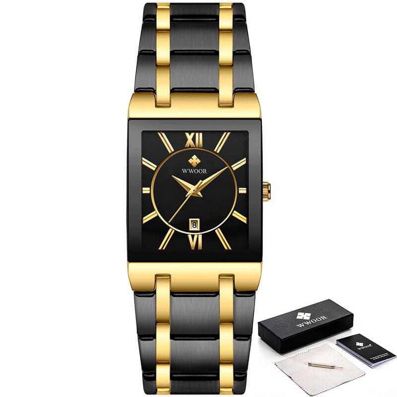Relógio de Luxo Dourado | Golden Boss