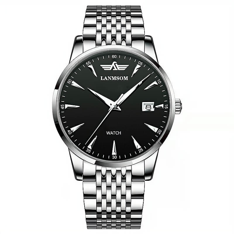 Relógio Casual | Quartz Max - Aço Inoxidável